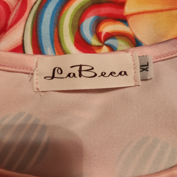 LABECA girls CANDY LOLLIPOP sleeveless casual unicorn mermaid dress Size… - Picture 3 of 3